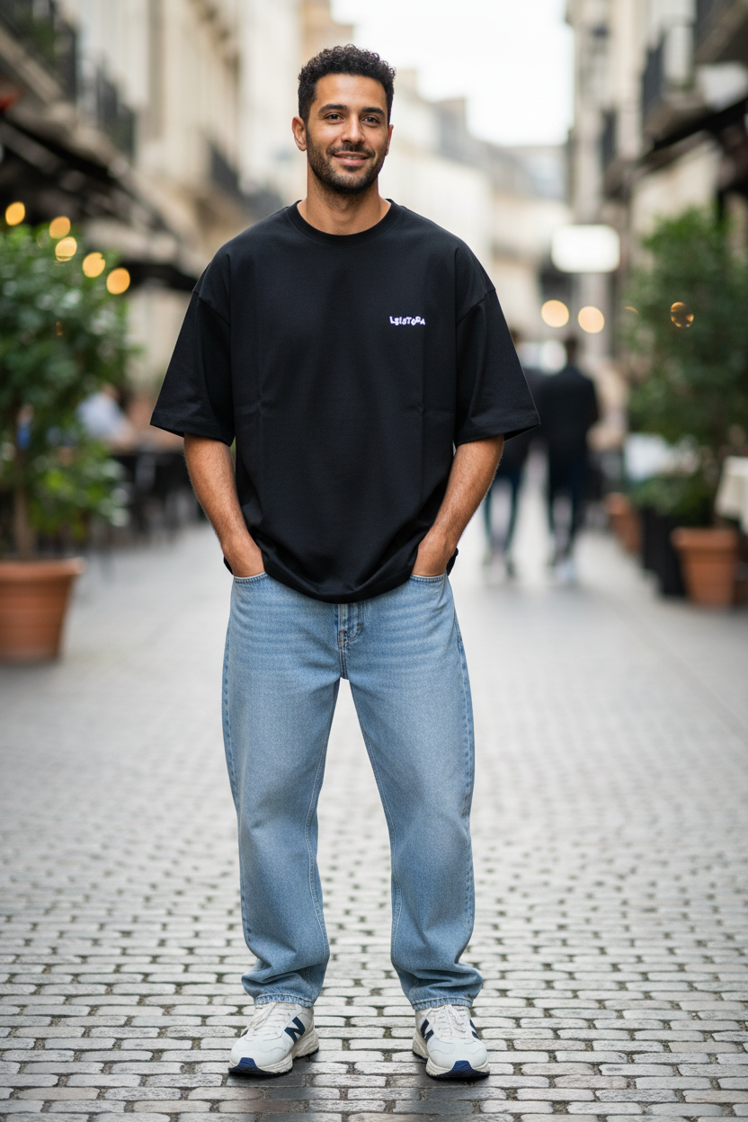 Unisex Terry Oversized Tee